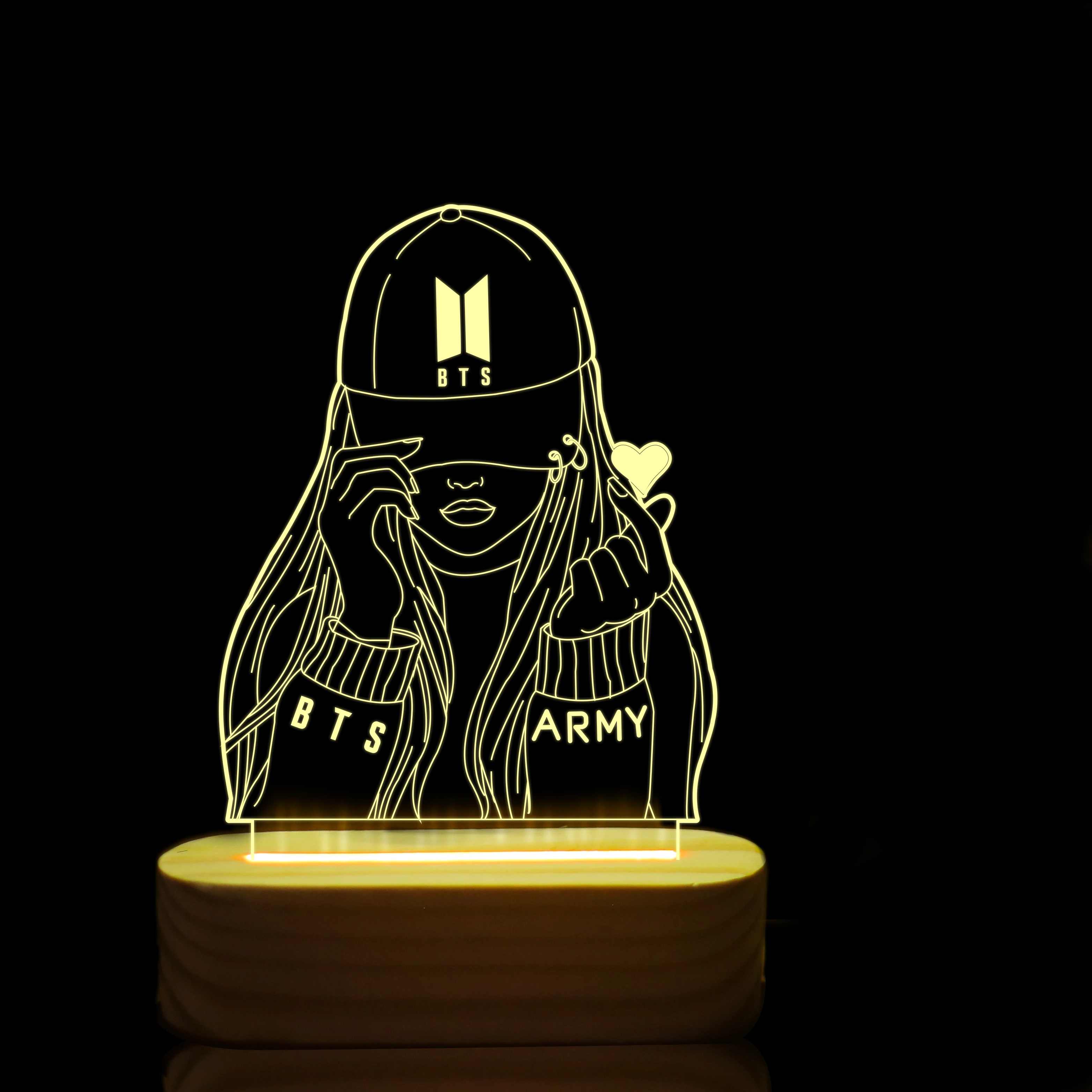 BTS Fan Glow – LED Light for True ARMY