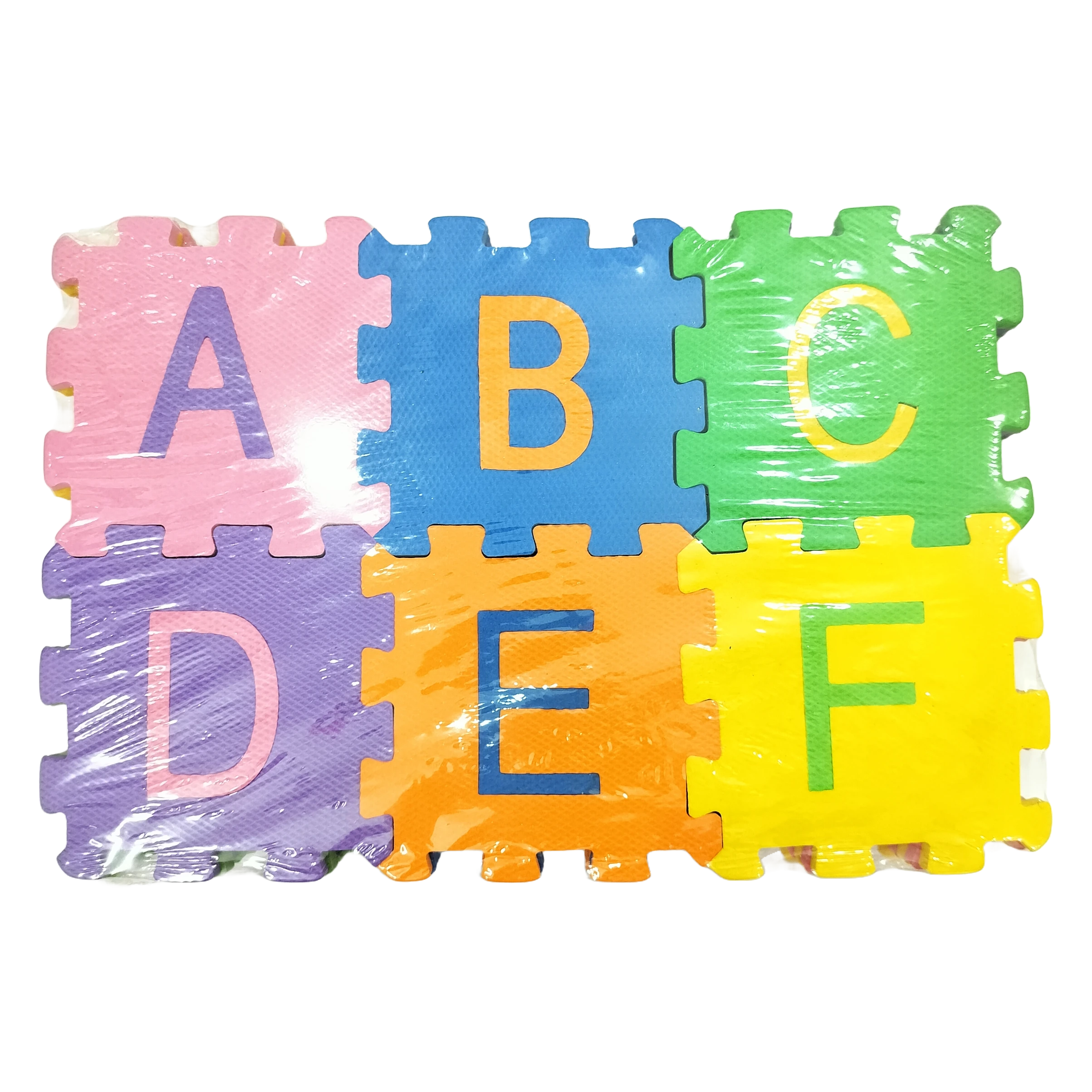 Khilauna ABC Learning Toy | ABC Puzzle Mat | Educational Toy 36 Pieces (Multicolor)